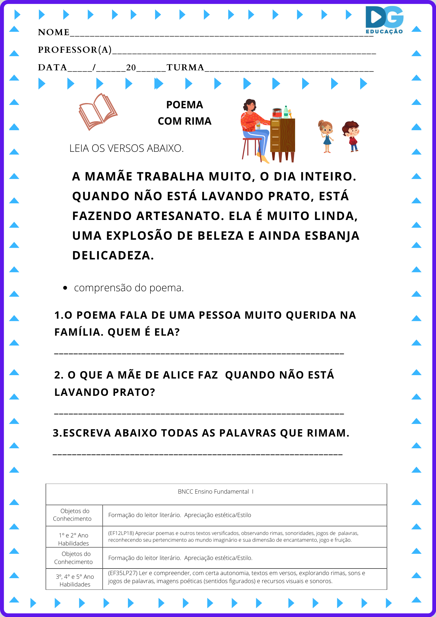 APOSTILA ALFABETIZAÇÃO "APRENDER É UMA DIVERSÃO" - Image 10