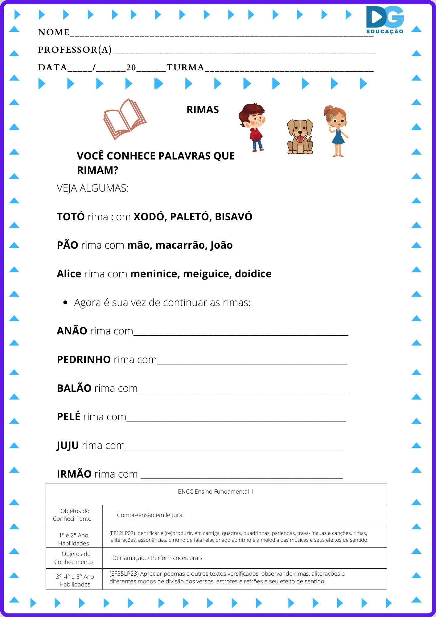 APOSTILA ALFABETIZAÇÃO "APRENDER É UMA DIVERSÃO" - Image 9