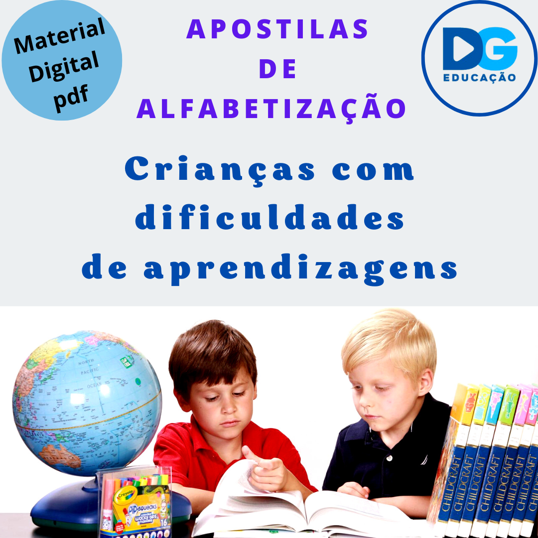 APOSTILA ALFABETIZAÇÃO "APRENDER É UMA DIVERSÃO"